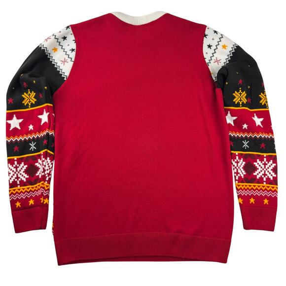 Harry Potter Knitted Pullover Sweater Gryffindor Seal Crest Sweater M - Picture 5 of 8